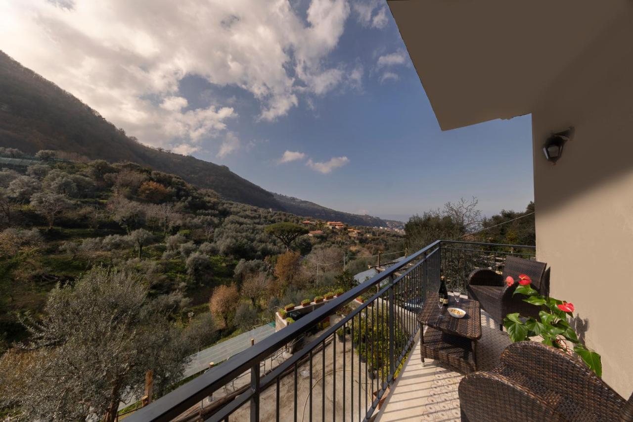 ソレント Casa Betania Da Peppeヴィラ エクステリア 写真